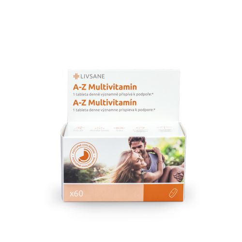 LIVSANE A-Z Multivitamin komplex tablety 60ks