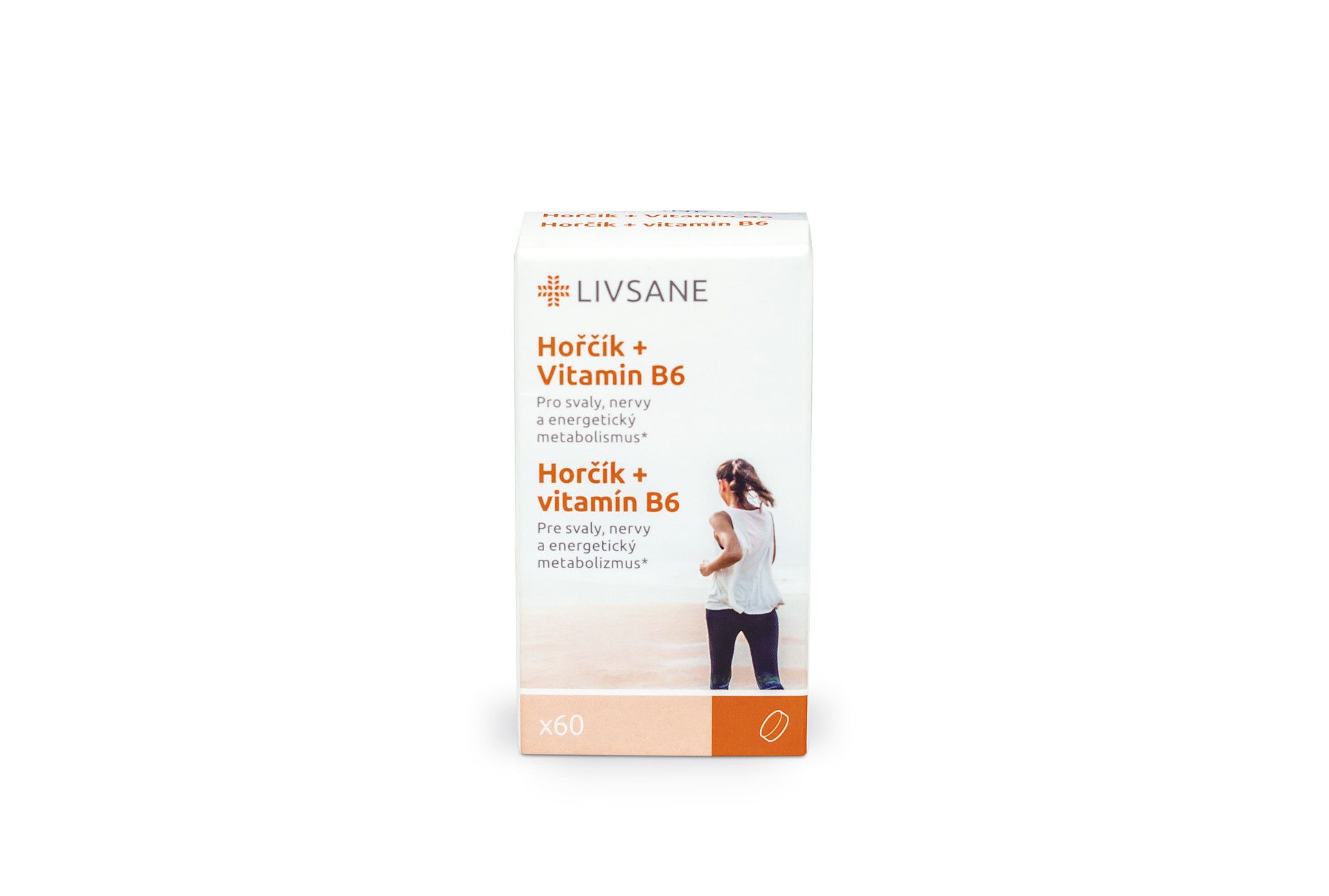LIVSANE Hořčík + Vitamin B6 tablety 60ks | Pharmapoint