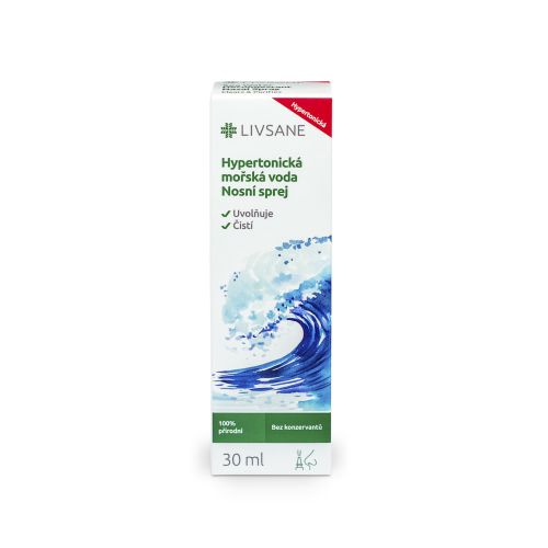 LIVSANE Mořská voda hypertonická sprej 30ml