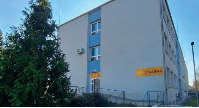 Lékárna, Kroměřížská nemocnice a.s. - budova L