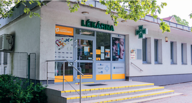 Lékárna, Kroměřížská nemocnice a.s.- budova E