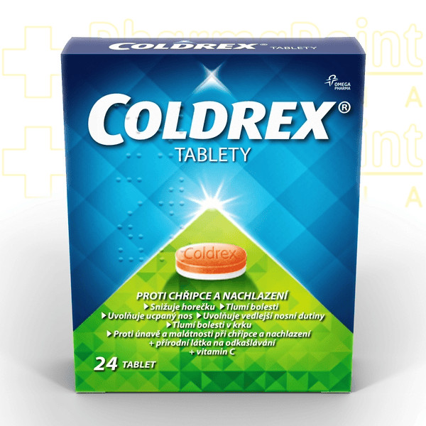 Coldrex 500mg/25mg/5mg/20mg/30mg tbl.nob.24