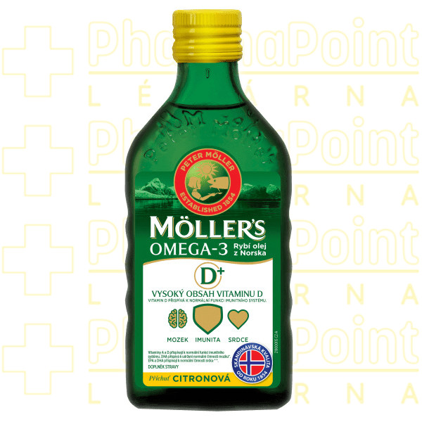 Mollers Omega 3 D+ 250ml